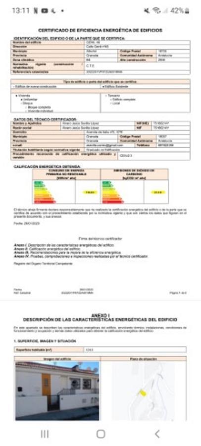 Appartamento Casa Buenavista Albunol Esterno foto